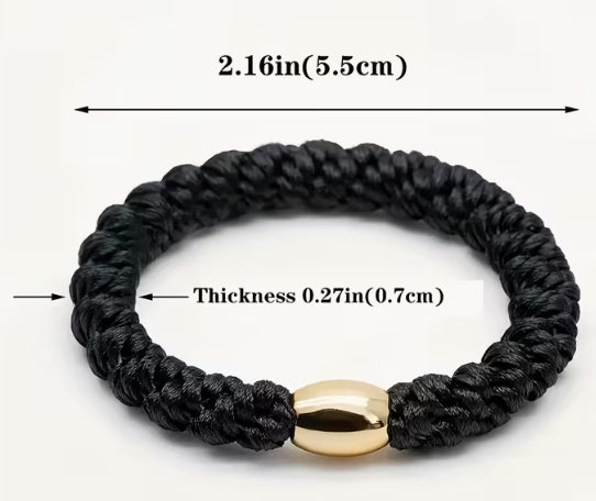 Simple Elegant Elastic Anti Hair Loss Hair Ties