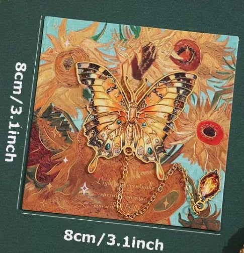 Retro Butterfly Bookmark