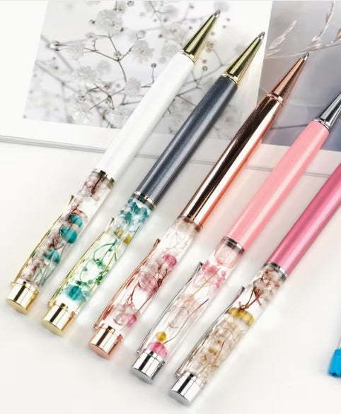 High End Eternal Dried Flower Signature Pen
