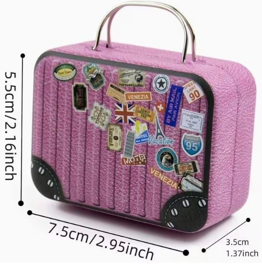 Mini Metal Suitcase