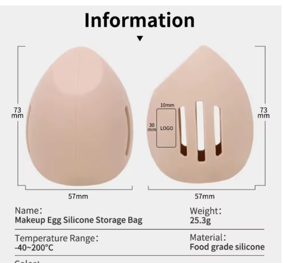 Silicone Makeup Sponge Holder