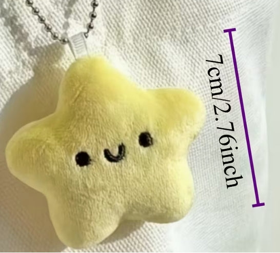 Yellow Star Keychain