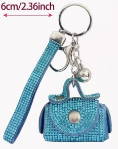 Mini Coin-Earphone Storage Bag with Short Wristlet