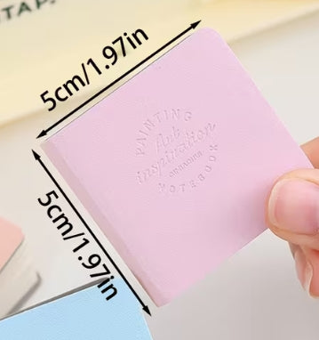 Pocket-Sized Drawing Books with PU Cover & Thickened Pages