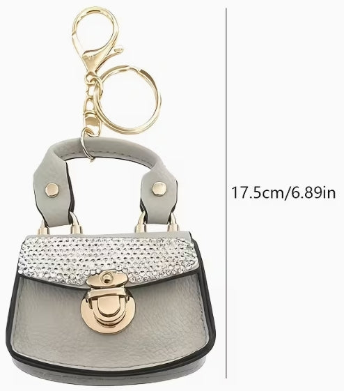 Light Luxury High-end Large Handle Bag Keychain