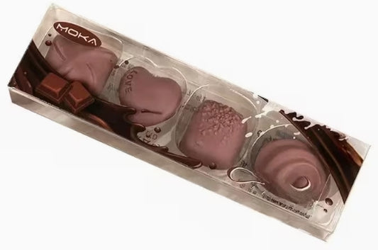 4pc Assorted Chocolate Erasers