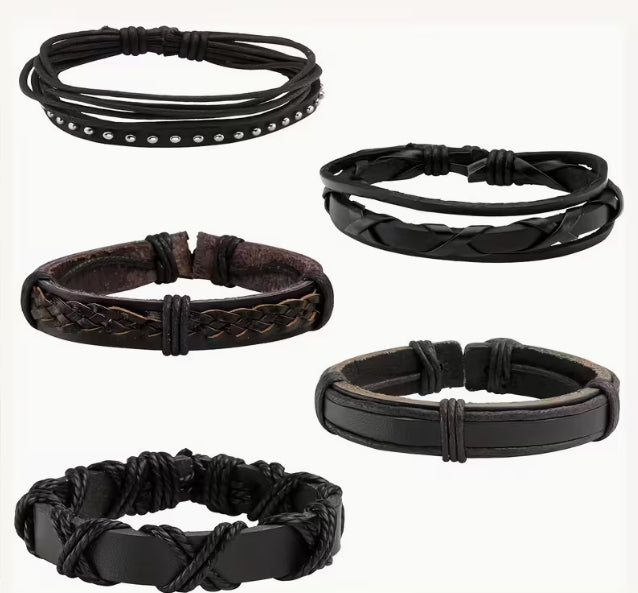 Fashion Faux Leather Bracelets