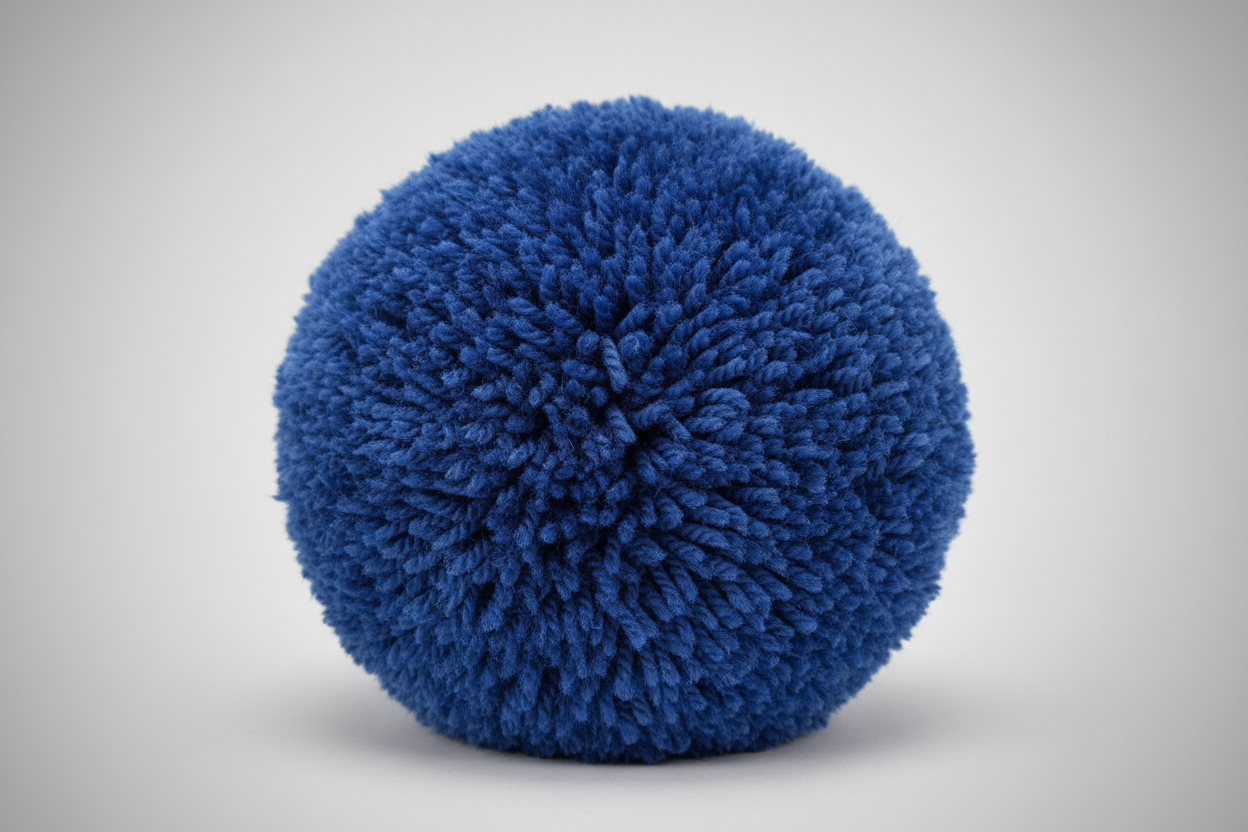 big plush round pom-pom