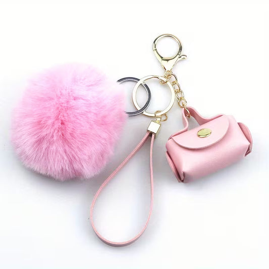 Mini Coin pouch and Pom-Pom Duo- 2pc
