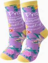 Christian Bible Verse Socks