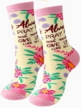Christian Bible Verse Socks
