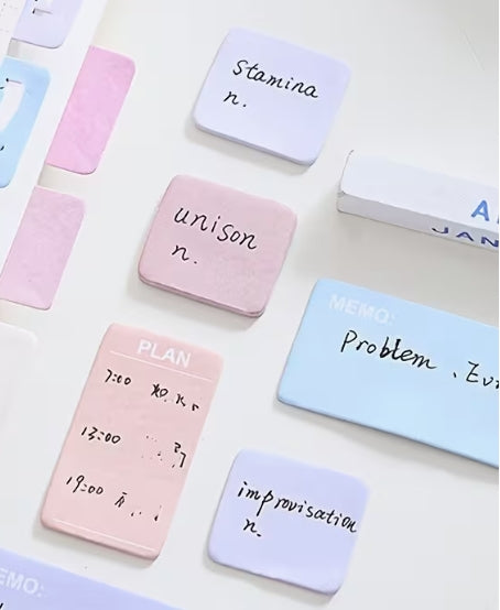 Starlight Coral Series Eyeshadow Palette sticky note collection