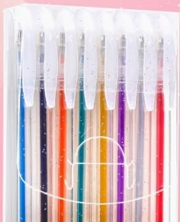 Glitter Stary Jelly Pen