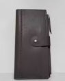 Long Card Zipper Wallet with Wristlet