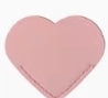 Leather PU Heart Shaped Bookmarks