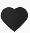 Leather PU Heart Shaped Bookmarks