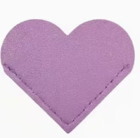 Leather PU Heart Shaped Bookmarks