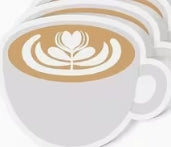 Coffee Themed Sticky Notes