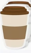 Coffee Themed Sticky Notes
