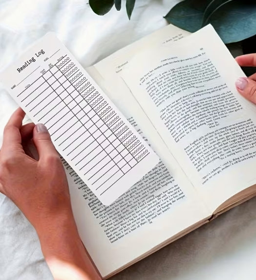 Reading Journal and Book Tracking Bookmarks