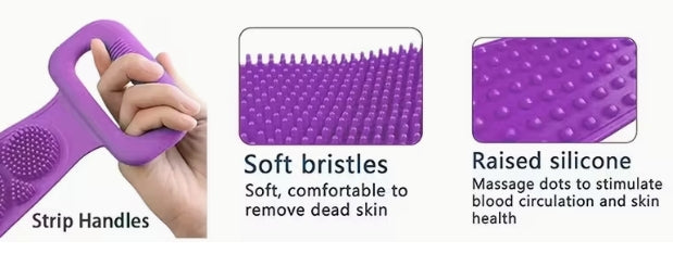 Silicone Back Scrubber