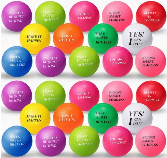 Stress Balls Motivational Theme