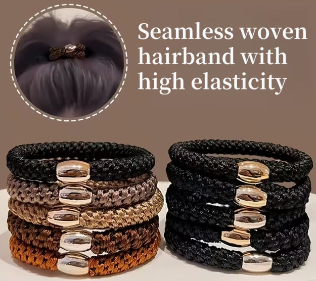 Simple Elegant Elastic Anti Hair Loss Hair Ties