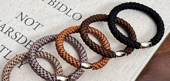 Simple Elegant Elastic Anti Hair Loss Hair Ties