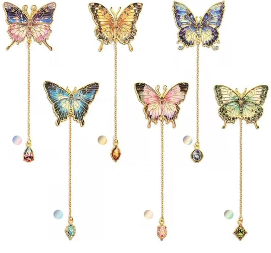 Retro Butterfly Bookmark