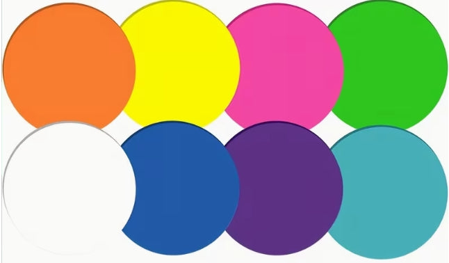 Round Transparent Sticky Notes