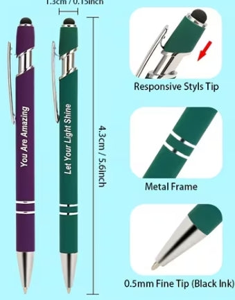 Inspirational Ball Point-Stylus Pen