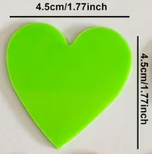Heart Shape Sticky Notes