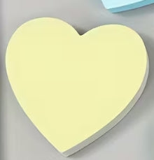 Heart Shape Sticky Notes
