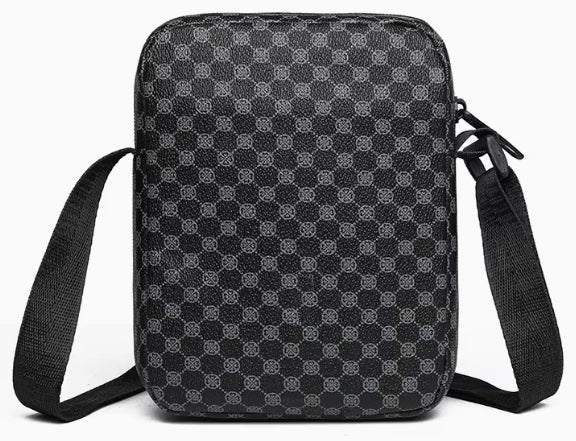 The Square Messenger cross body Bag with matching wallet