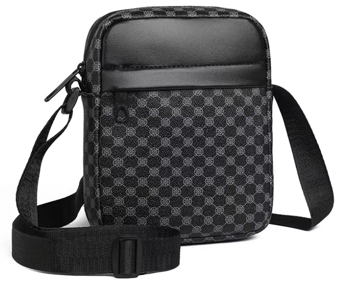 The Square Messenger cross body Bag with matching wallet