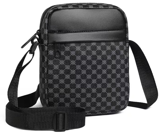 The Square Messenger cross body Bag with matching wallet