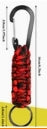 Paracord Short Keychain