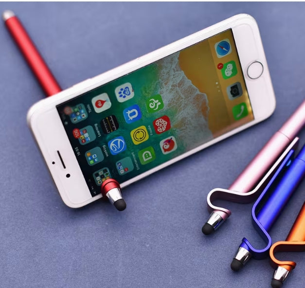 Multifunctional 3 in 1 Touch Screen Gel Pen