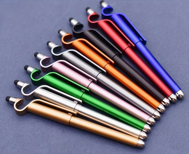 Multifunctional 3 in 1 Touch Screen Gel Pen