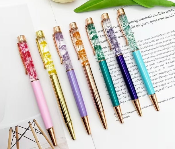 High End Eternal Dried Flower Signature Pen