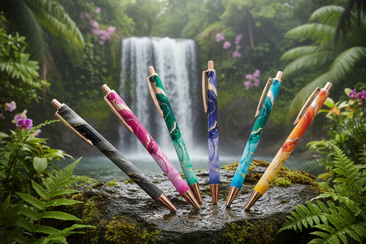 High End Marbled Signature Pen