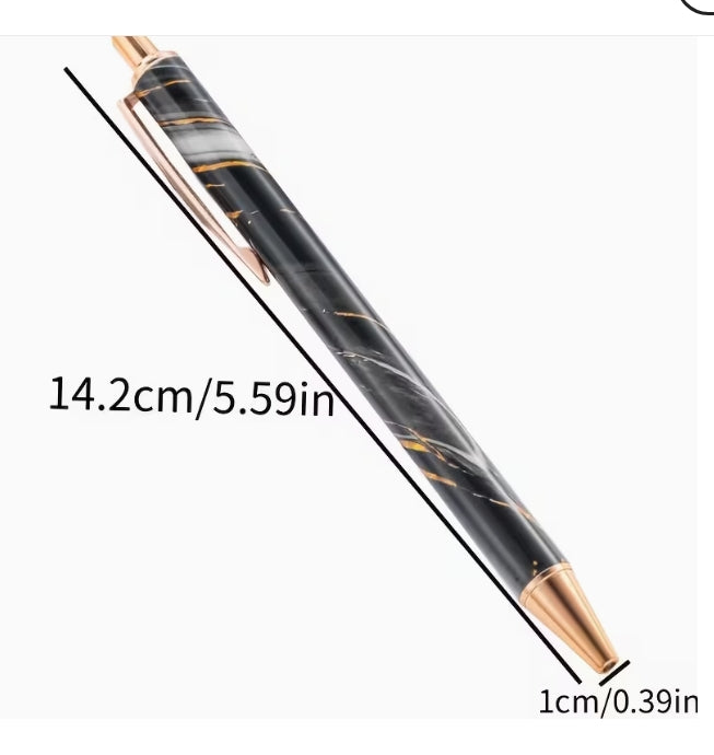 High End Signature Marbled Pen