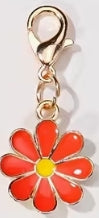Daisy Flower keychain Charm