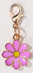 Daisy Flower keychain Charm