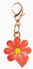 Daisy Flower keychain Charm