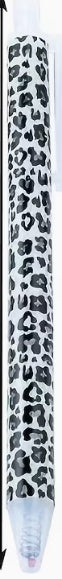 Leopard Print Retractable Ballpoint Pen