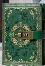 Retro B6 Thick Diary With Password Lock