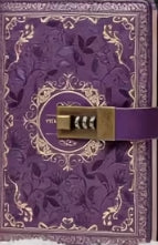 Retro B6 Thick Diary With Password Lock