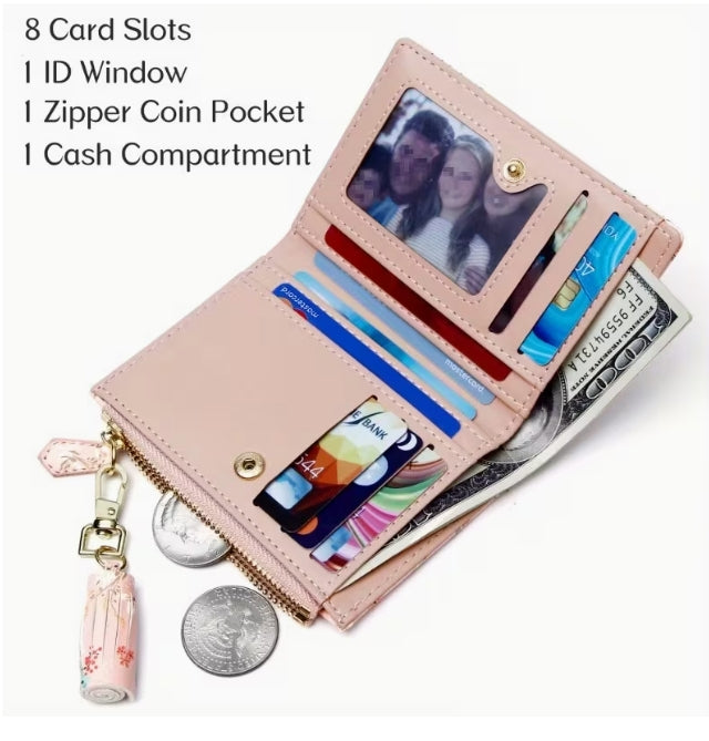 Slim Bi-Fold Wallet with Tassel