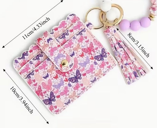 3 in 1 Card Holder with Tassel